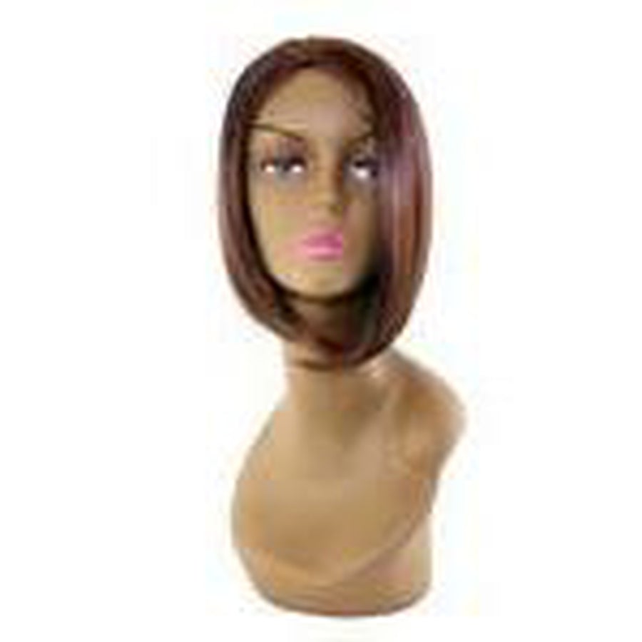 Bulk Lot of Modern Wigs - Brown and Auburn Multi-Tonal Styles