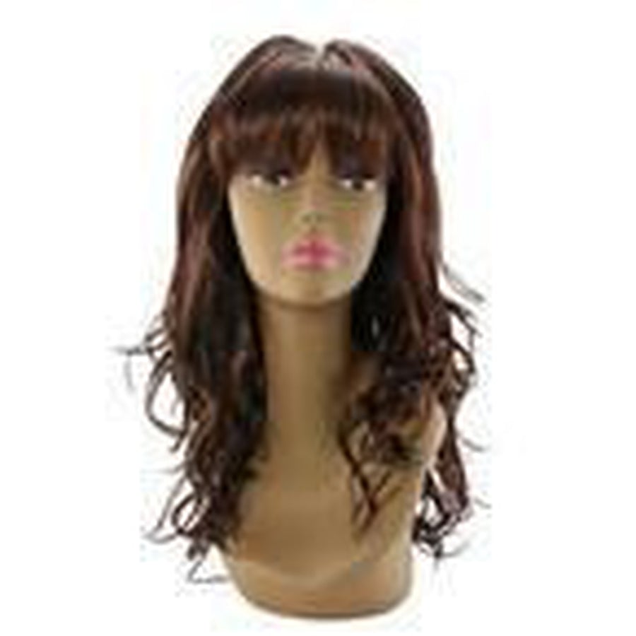 Bulk Lot of Modern Wigs - Brown and Auburn Multi-Tonal Styles
