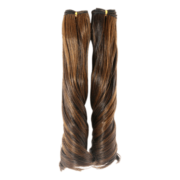 Collection of various hair extensions in multiple colors and textures from Pallet #151