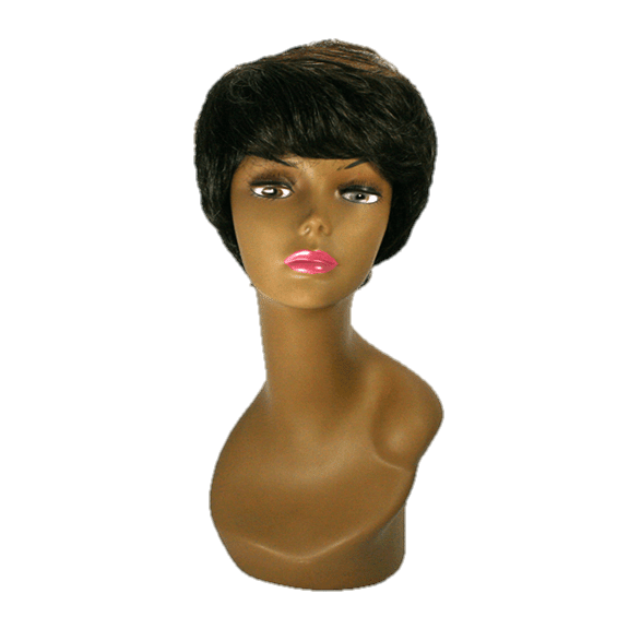 Assorted collection of wigs, clip-in extensions, and hairpieces from Pallet #159