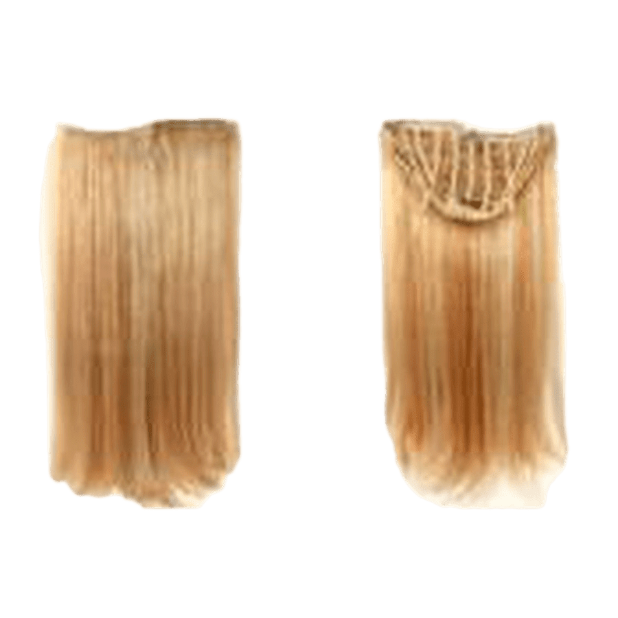 Lot of Hair Extensions - Bright Golden Blonde Clip-In Hair