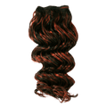 Professional hair extension pallet featuring a variety of styles and colors