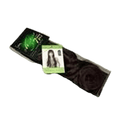 Collection of glamorous hair extensions in black, brown, and red colors