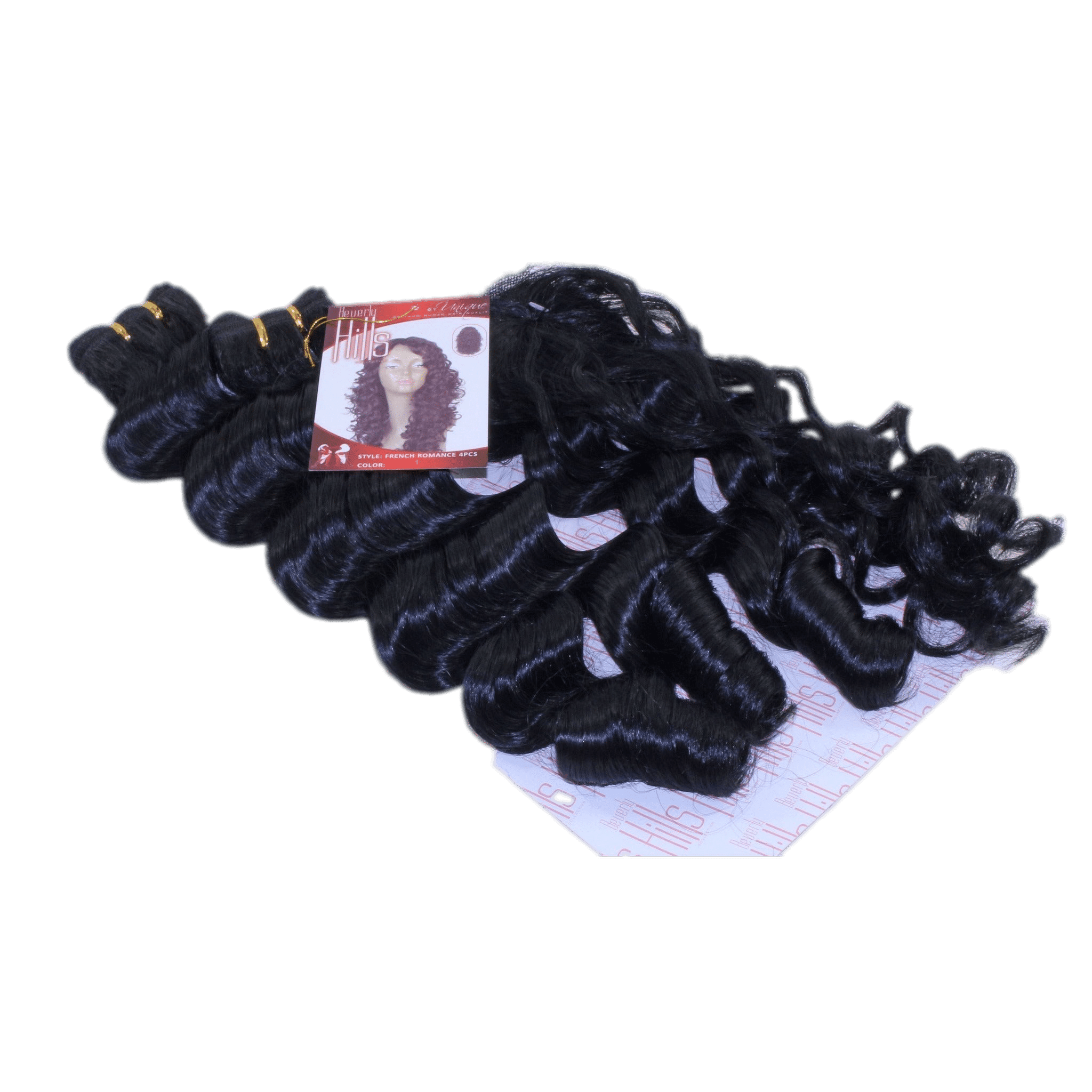 Premium Hair Extension Variety Lot: Brown, Black, Red & Blonde