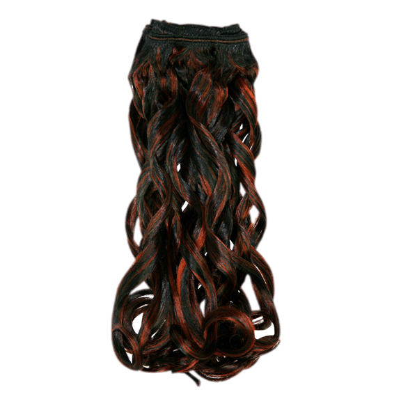 Premium Hair Extension Variety Lot: Brown, Black, Red & Blonde