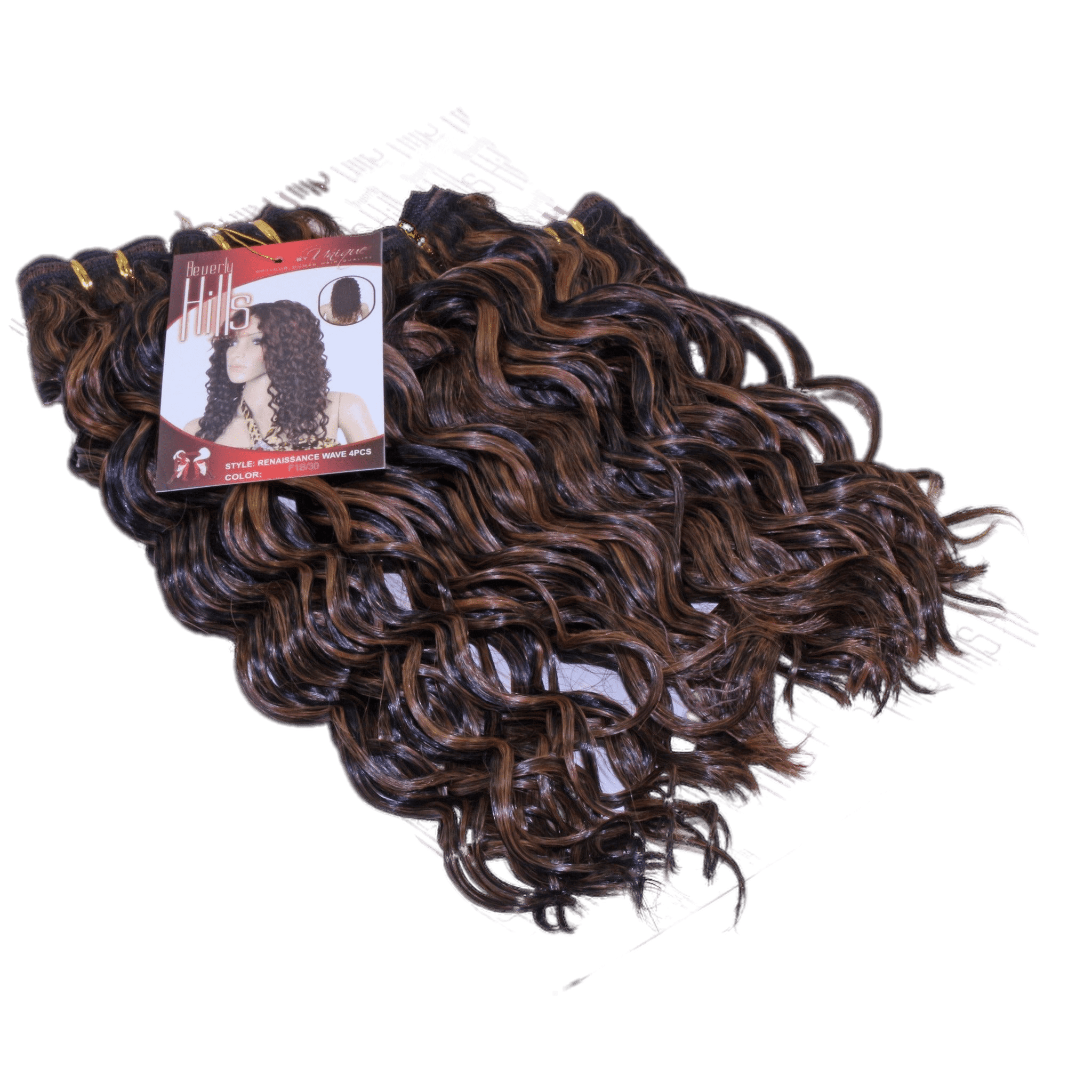 Premium Hair Extension Variety Lot: Brown, Black, Red & Blonde