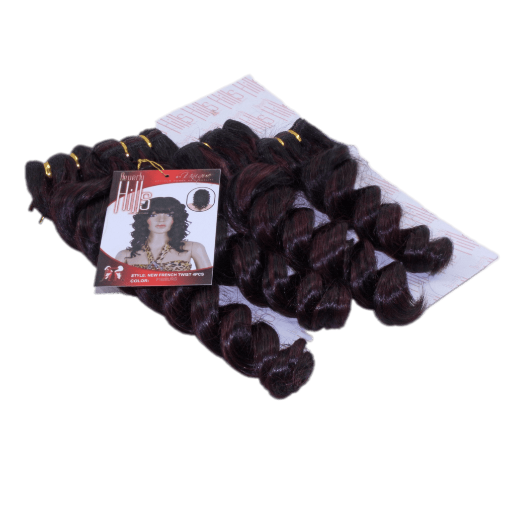Premium Hair Extension Variety Lot: Brown, Black, Red & Blonde