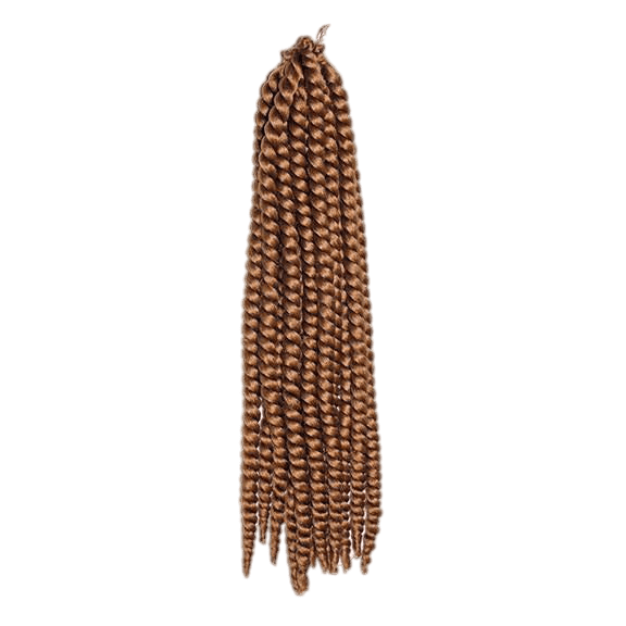 Kanekalon 24" Crochet Master Braid Extensions - Dark Brown & Burgundy