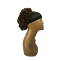 A collection of Kanekalon Baby String in Jet Black and Off Black shades for hair braiding.