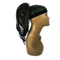 Variety of Kanekalon synthetic hair pieces in black, auburn, and red shades from Pallet #201.
