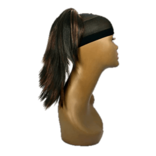 Professional Synthetic Hair Variety Lot: Ebony, Auburn & Red-Black