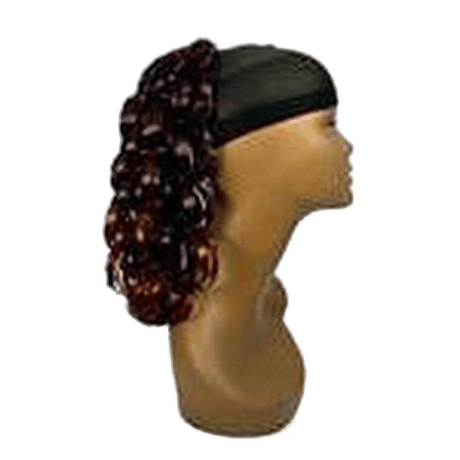 Variety pack of Kanekalon synthetic hair extensions in assorted brown and red shades.