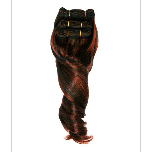 Professional Hair Extension Assortment Pallet #231 Black Auburn