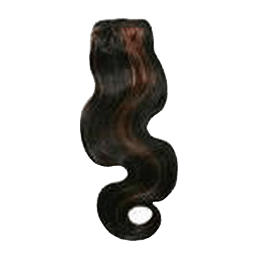 100% Human Hair Extensions Lot: Dark Brown & Auburn Styles