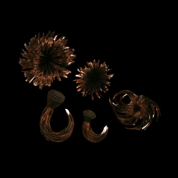 Pallet #67 Kanekalon Princess Curl hair collection featuring assorted colors for hairstyling