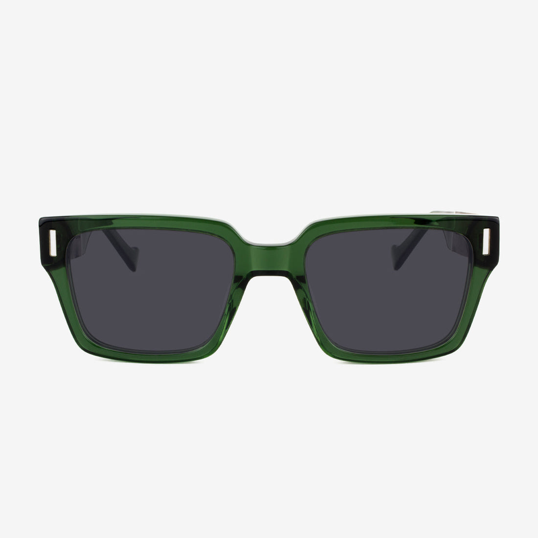 Palm Beach Acetate and Wood Square Sunglasses - Tortoiseshell