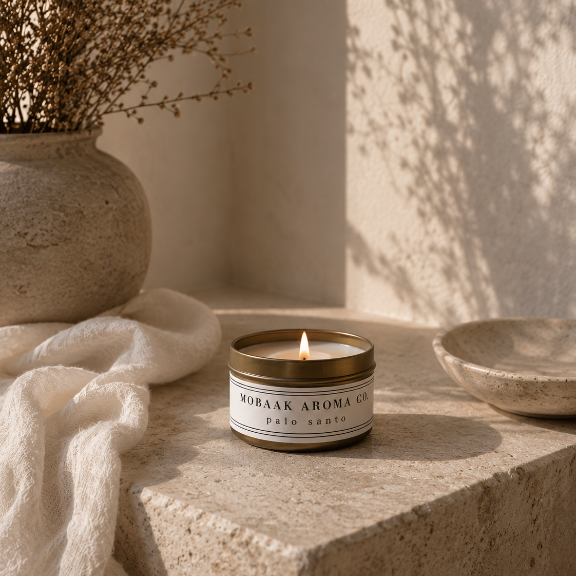 Palo Santo Travel Candle
