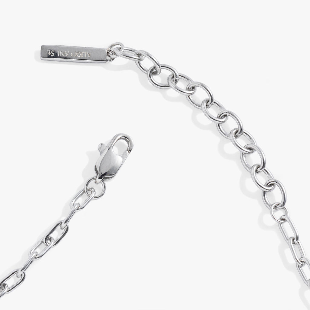 Gold Tone Paperclip Chain Bracelet for Layered Jewelry Stacking