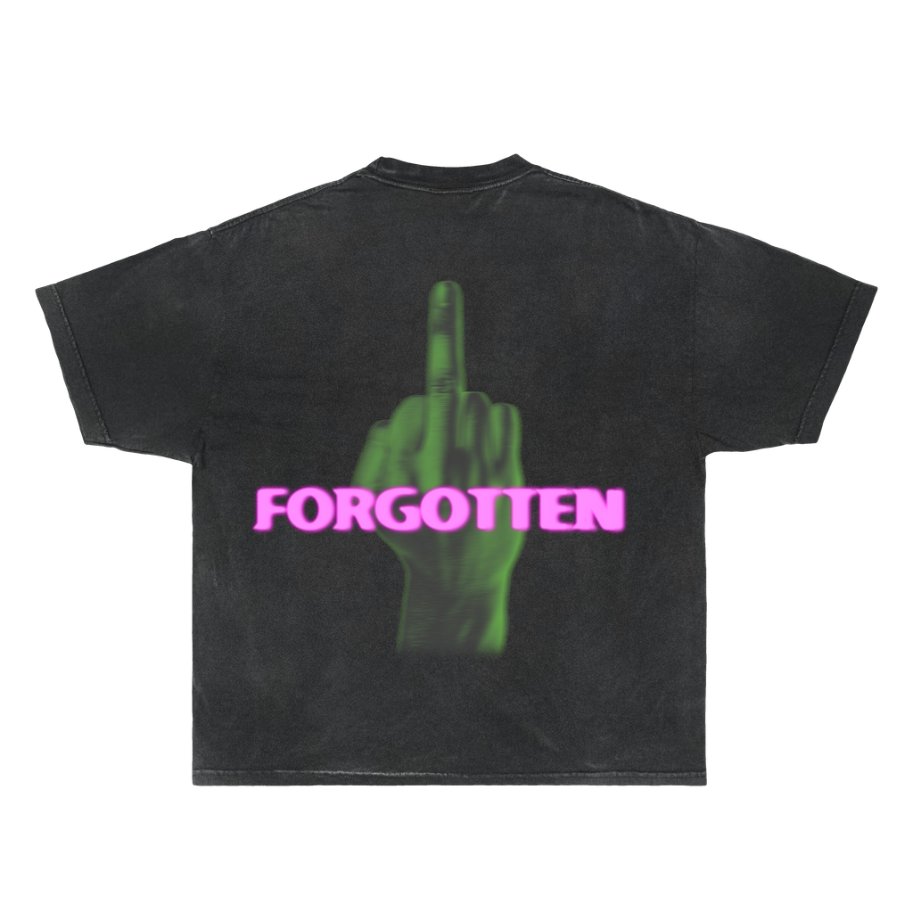 Paranormal Forgotten Garment Dyed Streetwear Graphic T-Shirt - Image 2