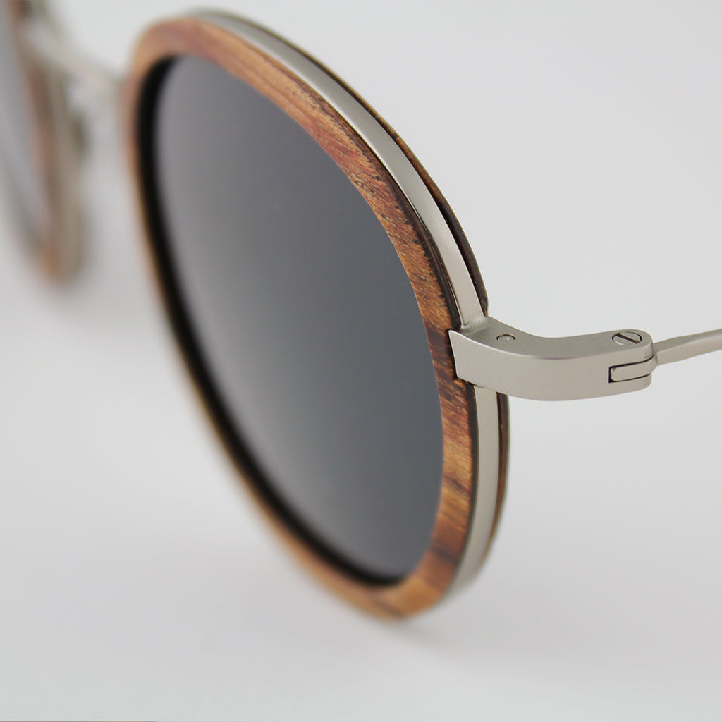 Pasco Titanium & Wood Sunglasses – Everyday Sophisticated Shades