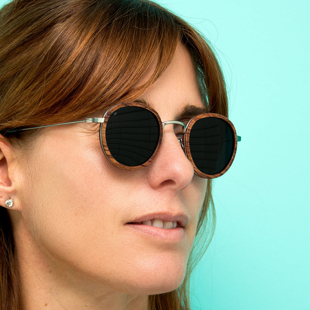 Pasco Titanium & Wood Sunglasses – Everyday Sophisticated Shades