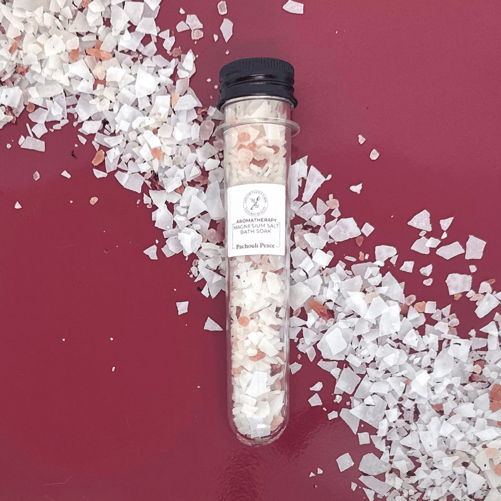 Patchouli Magnesium Bath Salts Tube