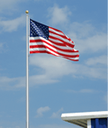Patriotic Series Residential Aluminum Flagpole