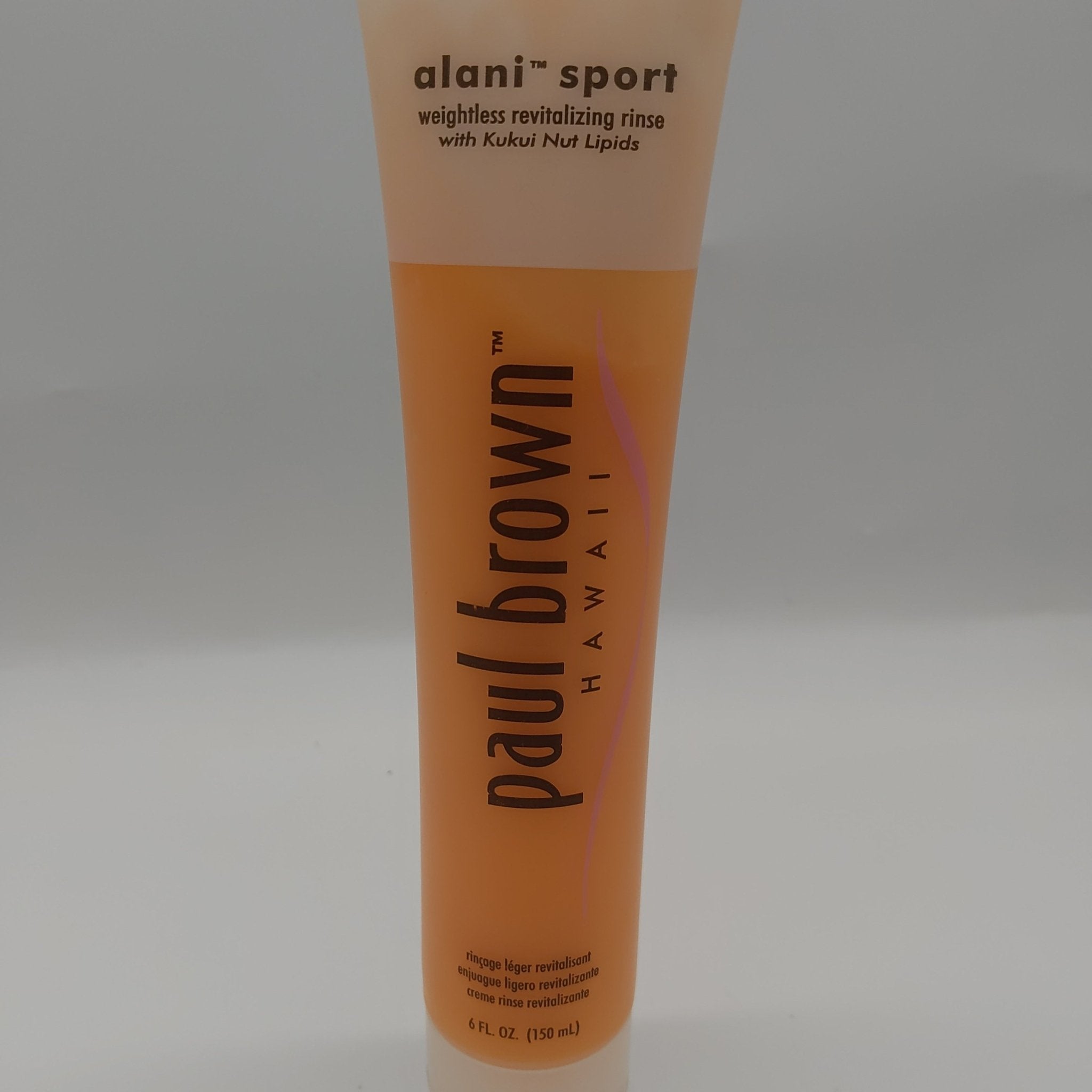 6 oz bottle of Paul Brown Hawaii Alani Sport Creme Rinse Revitalizante