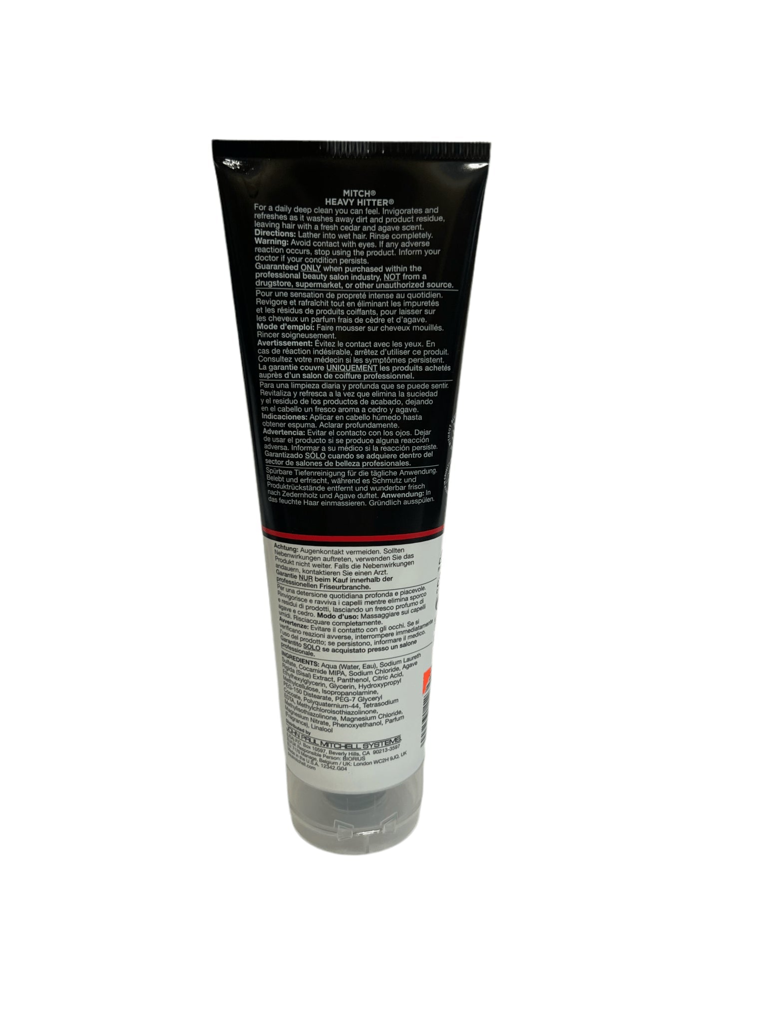Heavy Hitter Deep Cleansing Shampoo for Men 8.5 oz