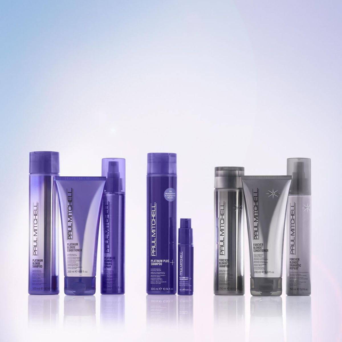 Platinum Blonde Purple Toning Spray for Color-Treated Hair