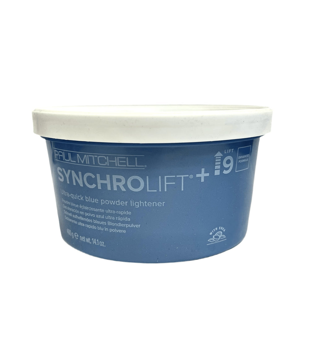 Paul Mitchell Synchrolift+ 9 Lift Ultra-Quick Blue Bleaching Powder 14.1 oz container