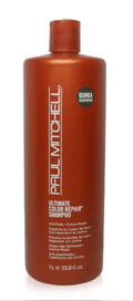 Large 1L bottle of Paul Mitchell Ultimate Color Repair Shampoo for color-treated hair