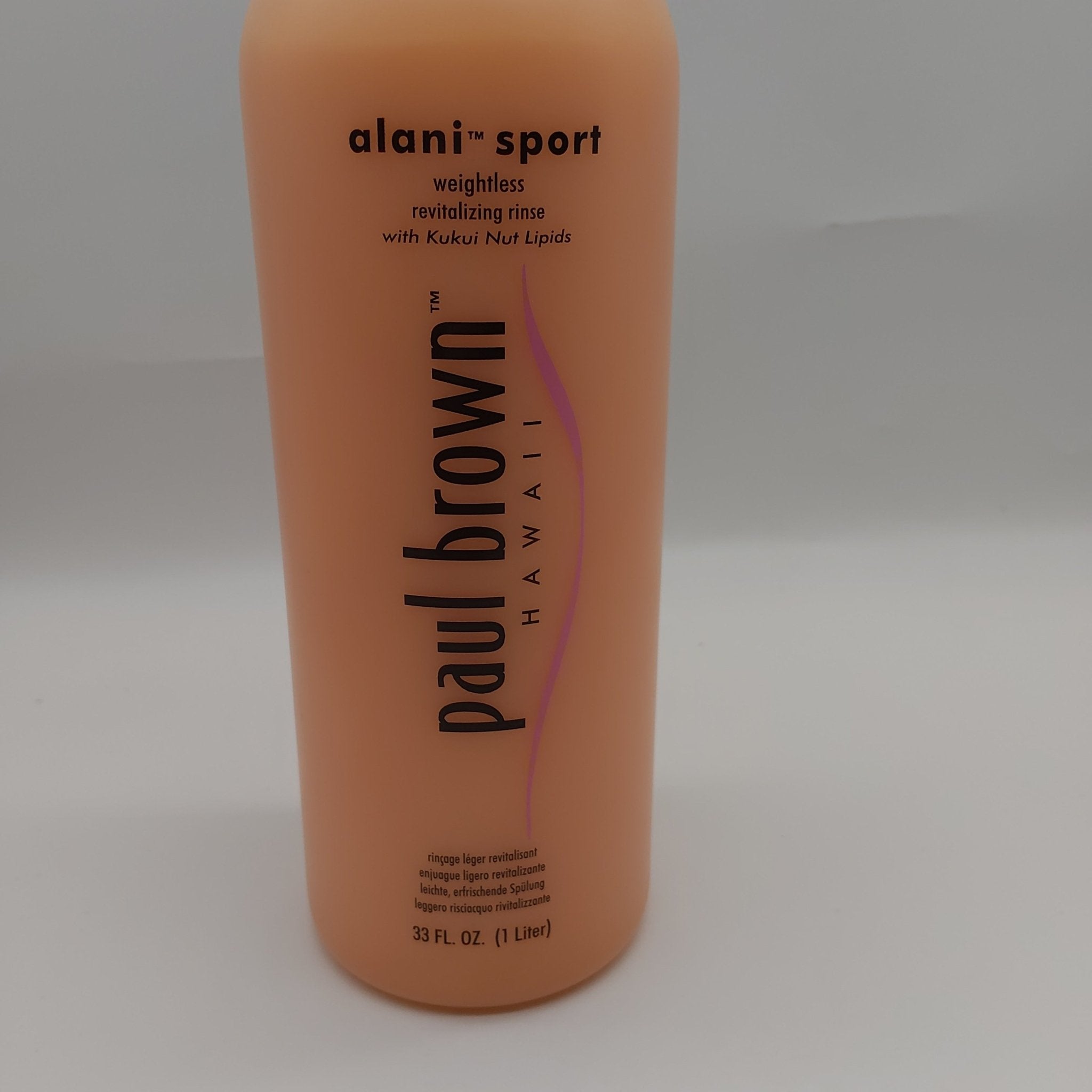 33 oz bottle of Paul Brown Hawaii Weightless Revitalizing Rinse conditioner