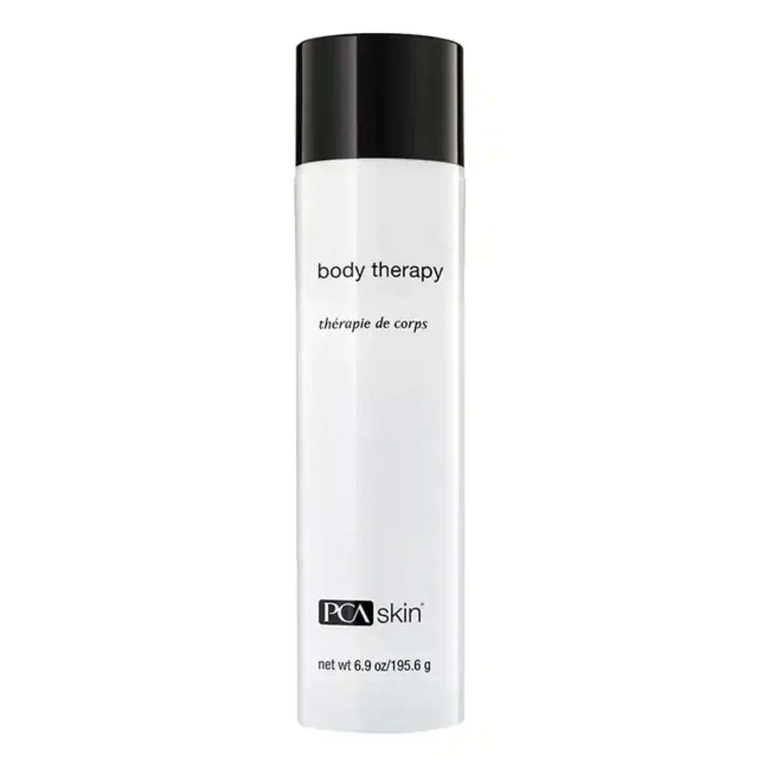 PCA Skin Body Therapy lotion bottle white and black branding