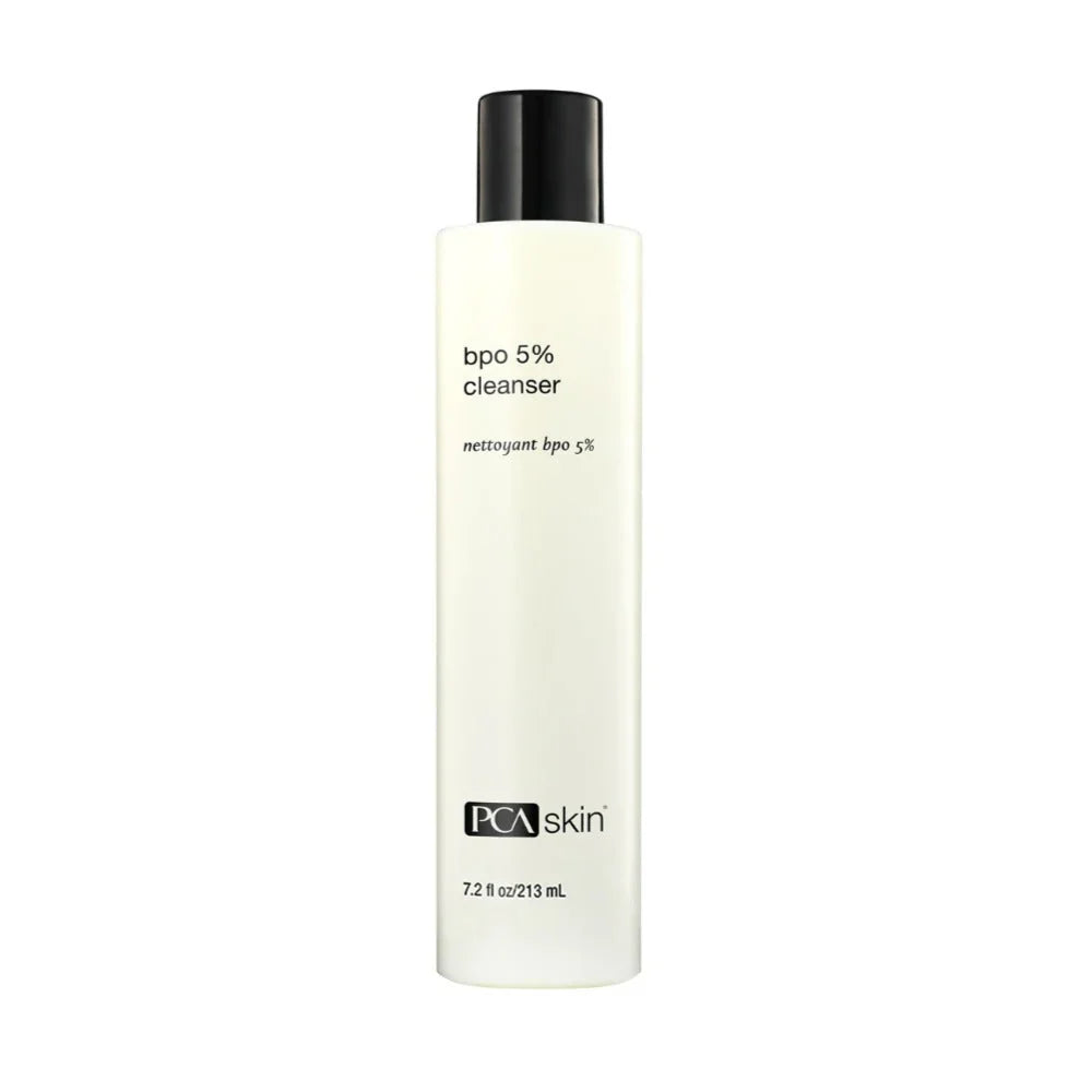 Bottle of PCA Skin BPO 5% Cleanser 7.2 fl oz