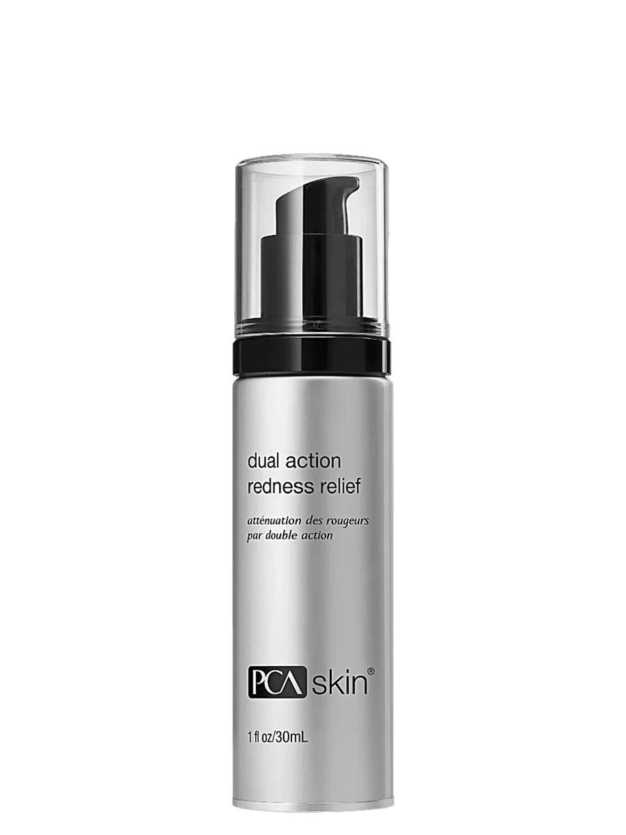 Bottle of PCA Skin Dual Action Redness Relief 1 OZ