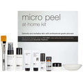 PCA Skin Micro Peel At-Home Kit featuring professional enzymatic treatment and daily skincare essentials.