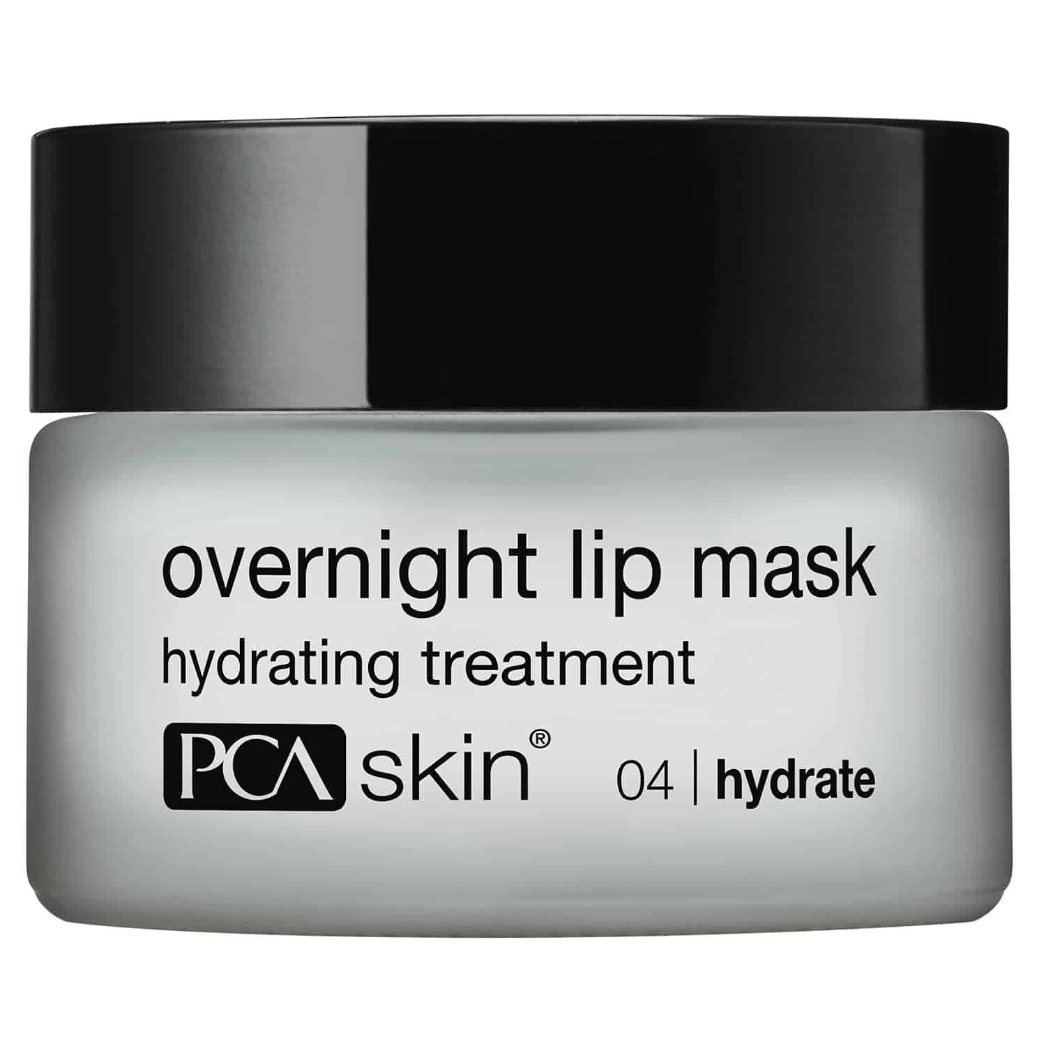 PCA Skin Overnight Lip Mask in white and black packaging