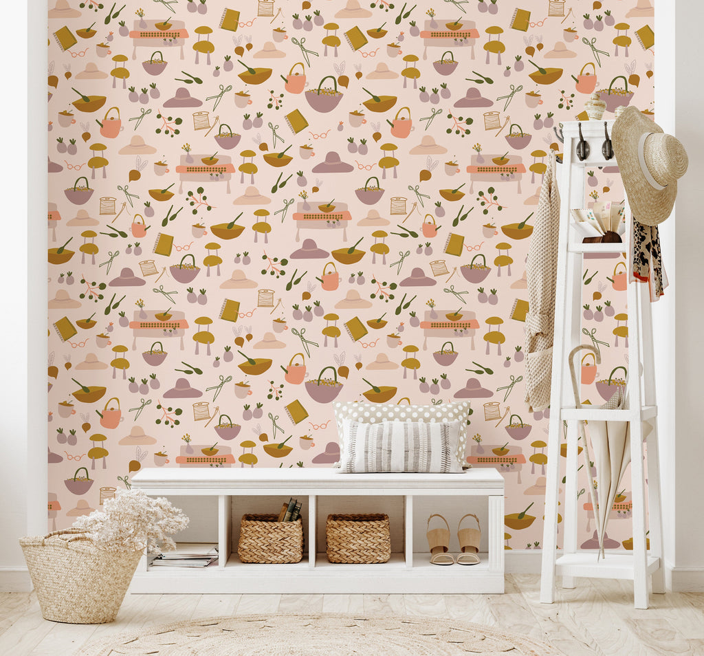 Cecily Wallpaper by Meghan Pauley Nespeca