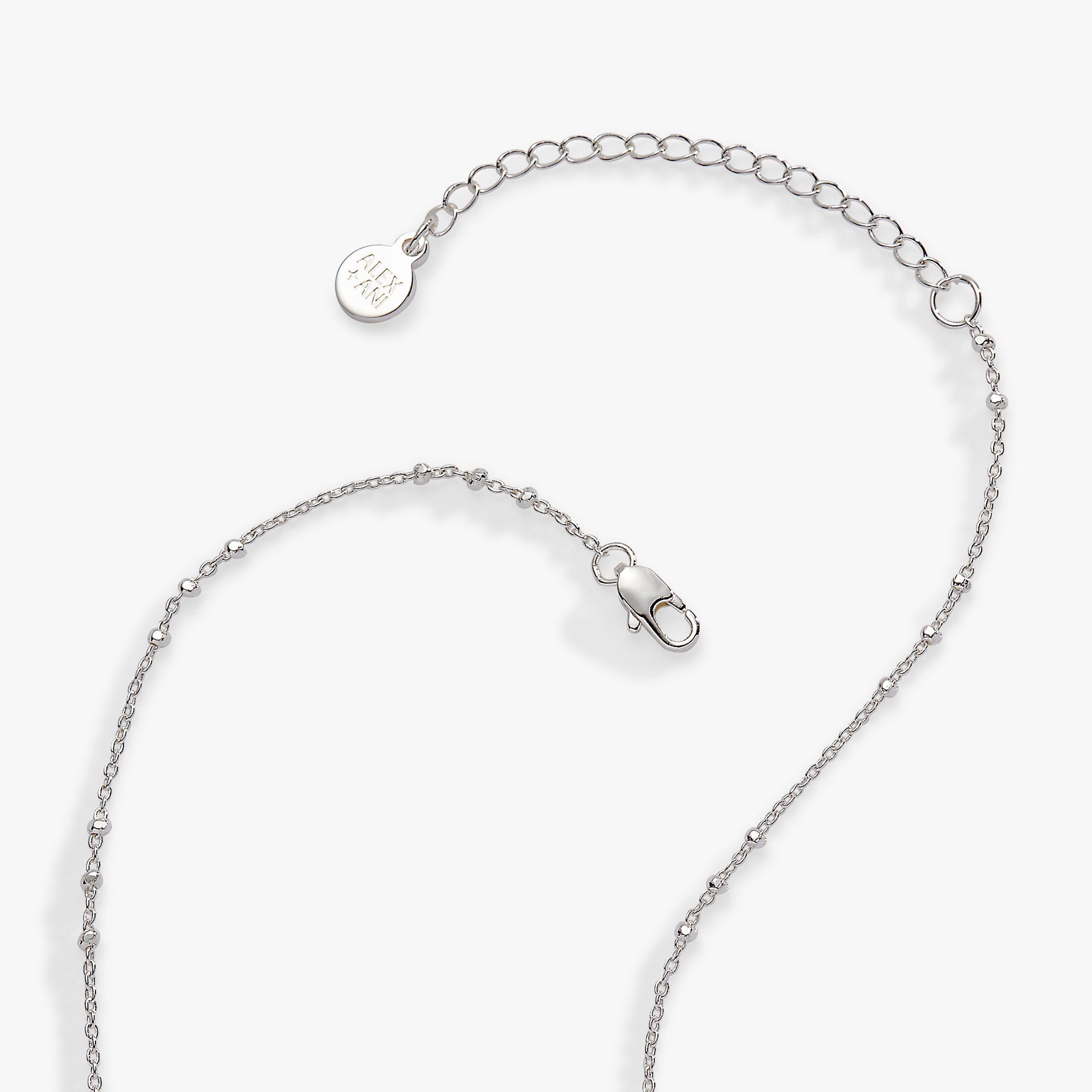 Divine Guides Cross Pendant Necklace in Silver and Gold