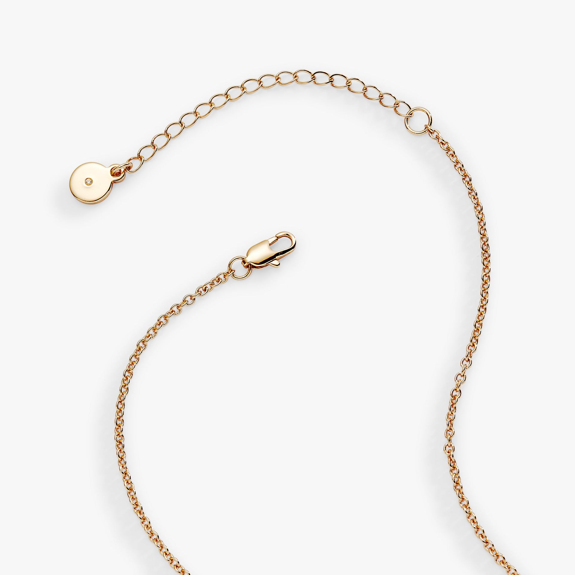 Pearl and Crystal Pendant Necklace with Etched Starburst Detail