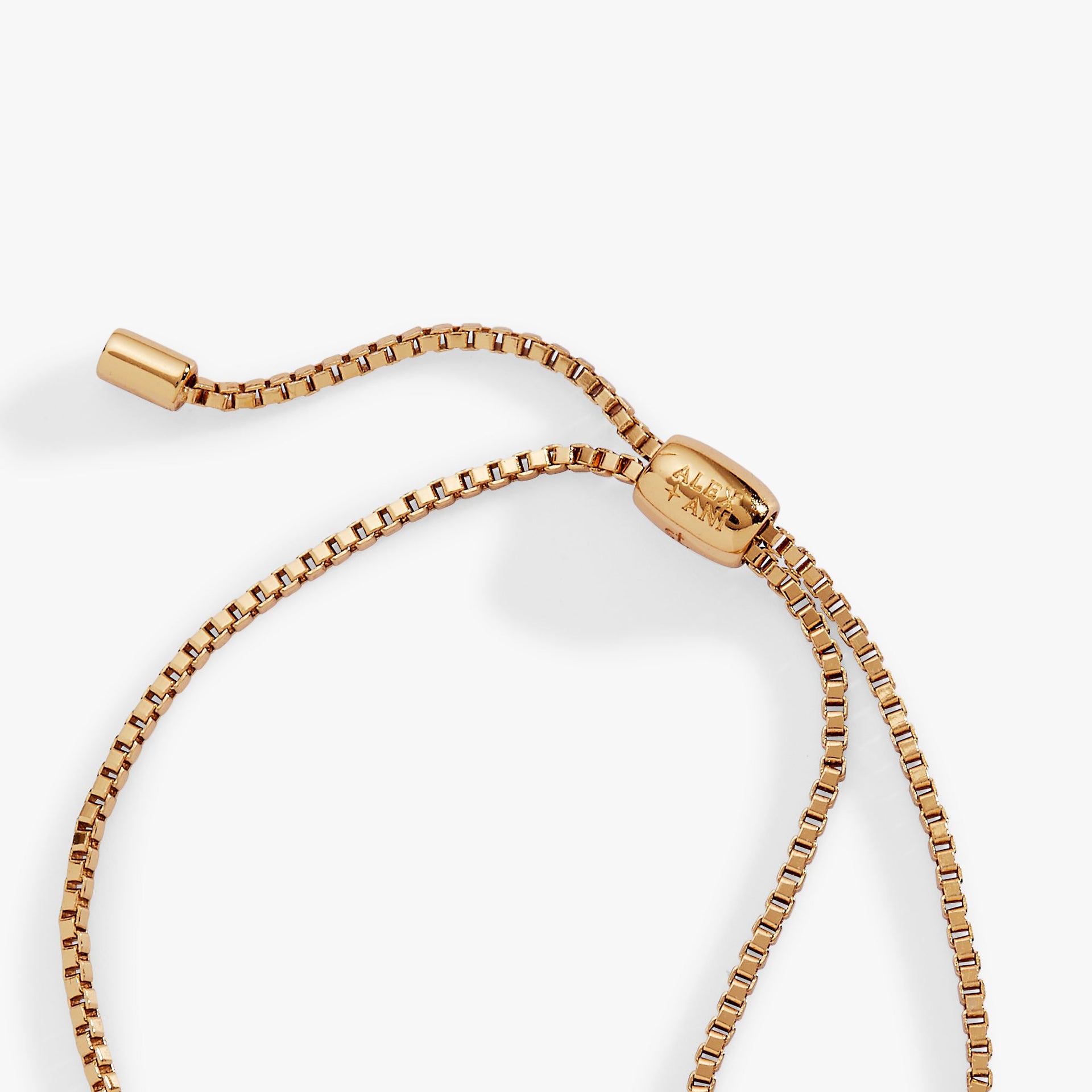 Dove Peace Mother of Pearl Pull Chain Bracelet in Gold Plated