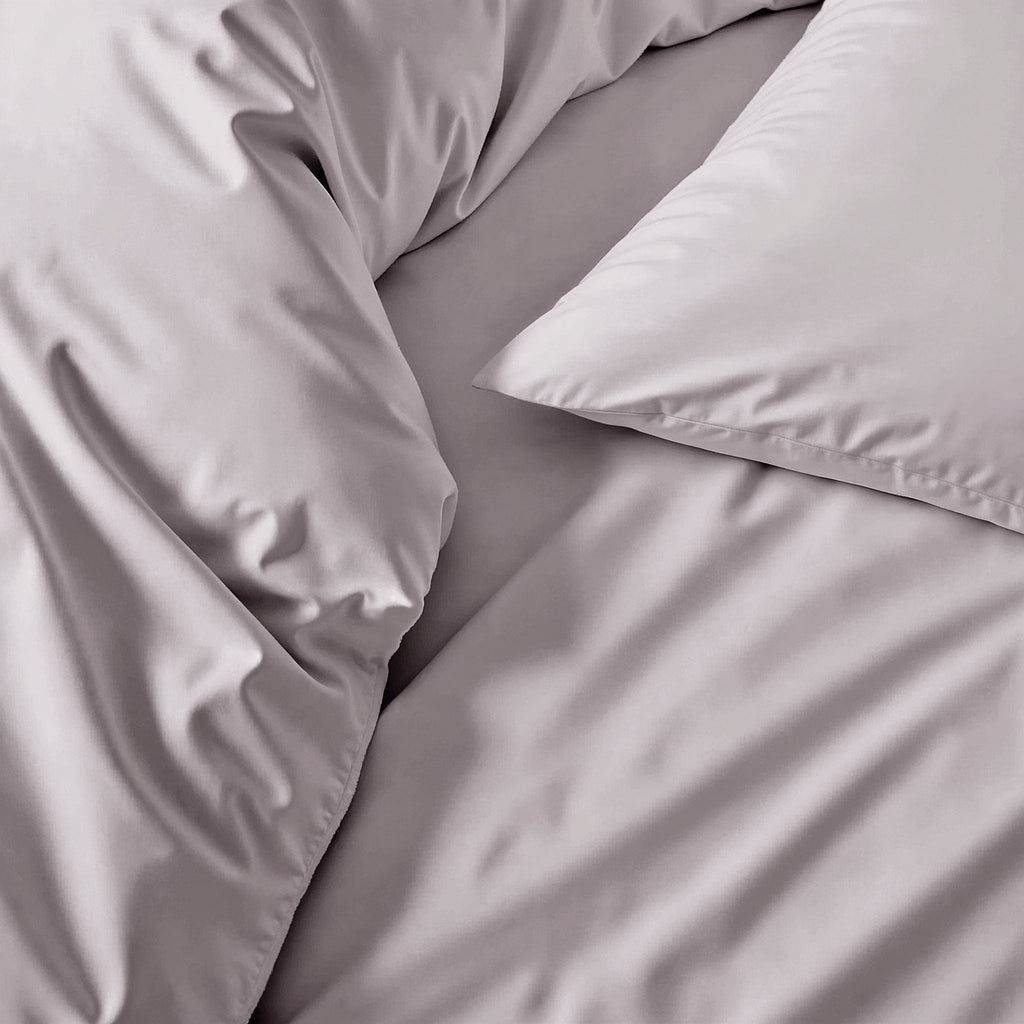 Australian Cotton Sateen Duvet Cover in Stripe and Solid - Image 39