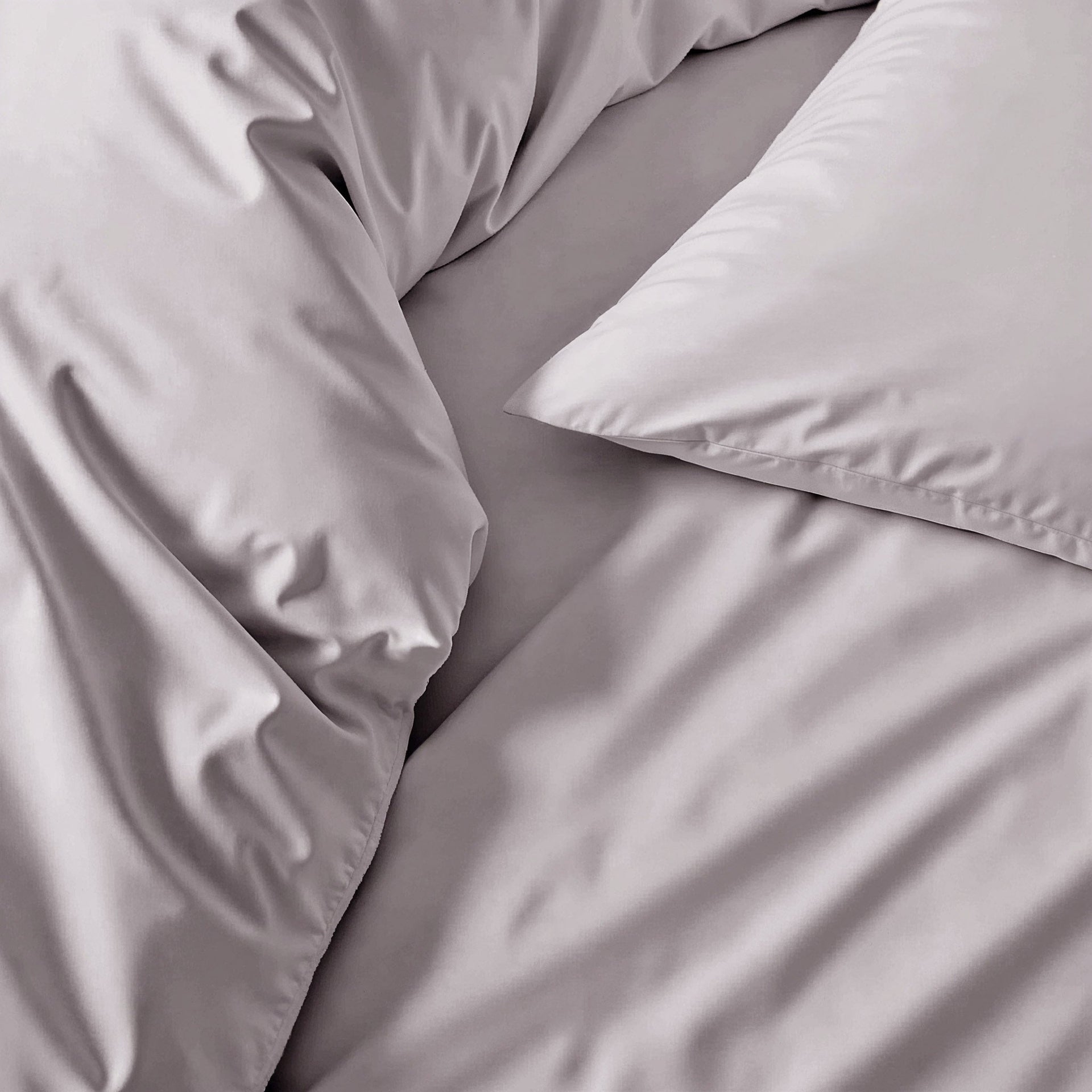 Australian Cotton Sateen Duvet Cover in Stripe and Solid - Image 39