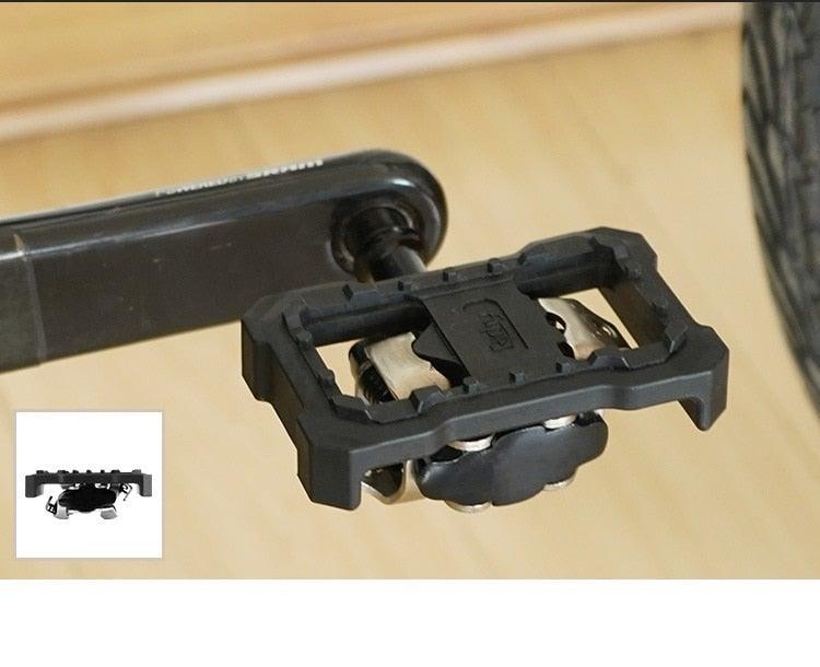 Bike Pedal Platform Adapter Universal Clipless to Flat Converter