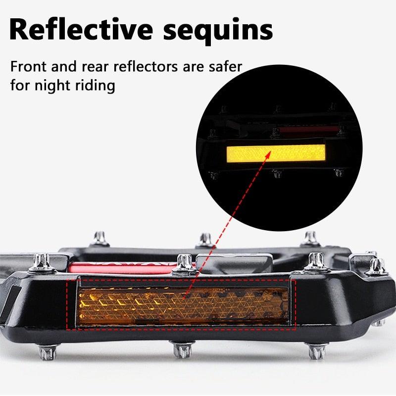 Ultra Light Sealed Bearing Platform Pedals for Mountain Bikes