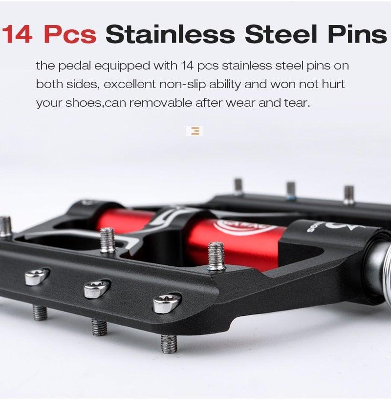 Ultra Light Sealed Bearing Platform Pedals for Mountain Bikes