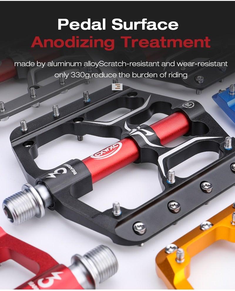 Ultra Light Sealed Bearing Platform Pedals for Mountain Bikes