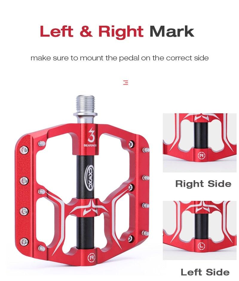Ultra Light Sealed Bearing Platform Pedals for Mountain Bikes