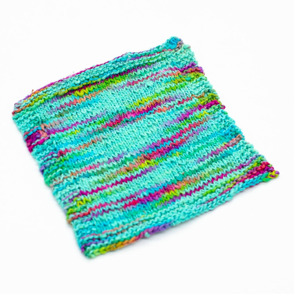 Peek-a-Boo Lace Weight Recycled Silk Yarn for Artisan Projects
